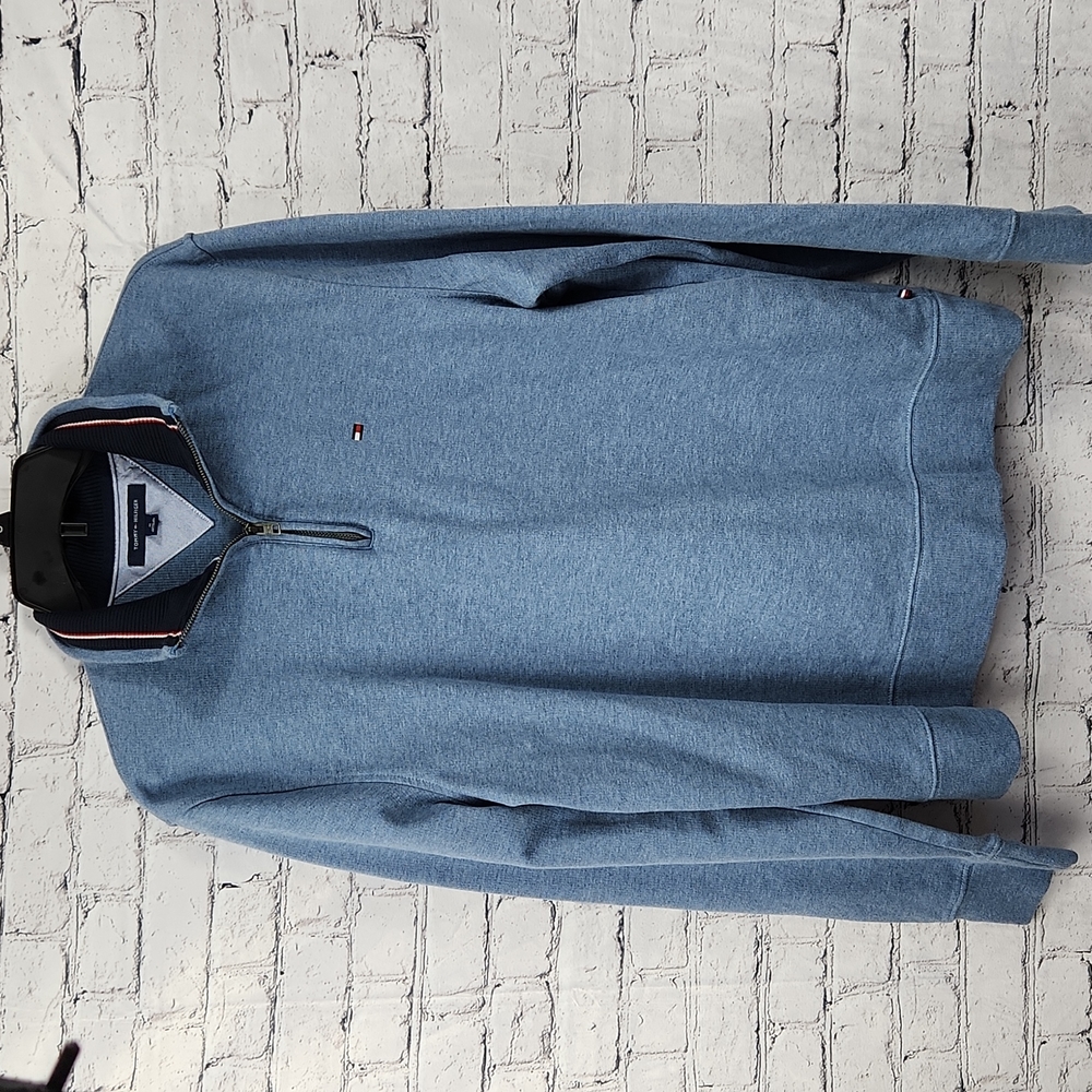 Tommy Hilfiger Men's Half Zip Pullover Sweater